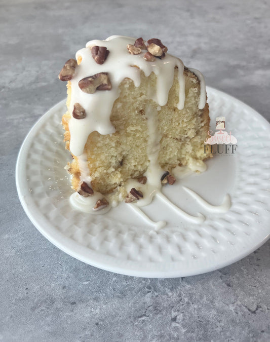 Cinnamon Pecan Pound Cake